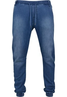 URBAN CLASSICS Bequeme Jeans Urban Classics Herren Knitted Denim Jogpants