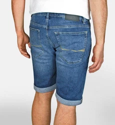 Pierre Cardin 5-Pocket Jeans Antibes Bermuda Blau