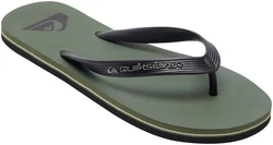 Quiksilver MOLOKAI CORE Zehentrenner Dunkelgrün/Grün/Türkis