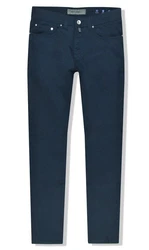 Pierre Cardin 5-Pocket Hose Lyon Tapered Dunkelblau/Hellblau/Blau