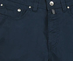 Pierre Cardin 5-Pocket Hose Lyon Tapered Dunkelblau/Hellblau/Blau