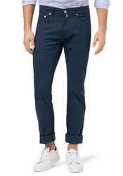 Pierre Cardin 5-Pocket Hose Lyon Tapered Dunkelblau/Hellblau/Blau