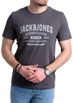 Jack & Jones Print-Shirt T-Shirt mit Aufdruck (Baumwolle) Blau/Dunkelgrau/Dunkelrot/Dunkelgrün/Grau/Dunkelblau Jack & Jones Print-Shirt T-Shirt mit Aufdruck (Baumwolle) Blau/Dunkelgrau/Dunkelrot/Dunkelgrün/Grau/Dunkelblau