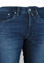 Pierre Cardin 5-Pocket Jeans Antibes Bermuda dunkelblau (30330 8075.6817)