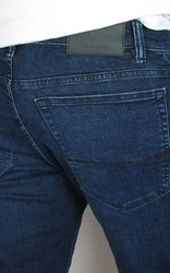 Pierre Cardin 5-Pocket Jeans Antibes Bermuda dunkelblau (30330 8075.6817)