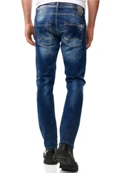 Rusty Neal Herren Jeans Yamato Blau/Hellblau