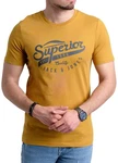 Jack & Jones Print-Shirt T-Shirt mit Aufdruck (Baumwolle) Gelb Jack & Jones Print-Shirt T-Shirt mit Aufdruck (Baumwolle) Gelb