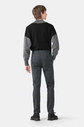 MMX Chinohose Lupus Schlanke Silhouette Dunkelgrau/Grau/Hellgrau
