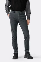 MMX Chinohose Lupus Schlanke Silhouette Dunkelgrau/Grau/Hellgrau