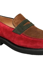 Henry Stevens Haywood PL Businessschuh Loafer Herren Bordeaux/Lila/Braun/Rot/Dunkelrot
