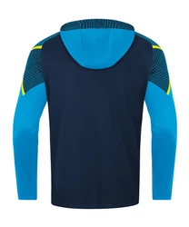 Jako Sweatjacke Performance Kapuzenjacke Hellblau/Dunkelblau/Blau