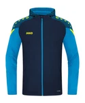 Jako Sweatjacke Performance Kapuzenjacke Hellblau/Dunkelblau/Blau