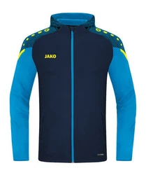 Jako Sweatjacke Performance Kapuzenjacke Hellblau/Dunkelblau/Blau