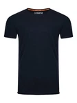 riverso T-Shirt Herren Basic Shirt RIVLenny Regular Fit Dunkelblau