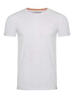 riverso T-Shirt Herren Basic Shirt RIVLenny Regular Fit Grau/Weiß/Creme riverso T-Shirt Herren Basic Shirt RIVLenny Regular Fit Grau/Weiß/Creme