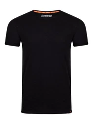 riverso T-Shirt Herren Basic Shirt RIVLenny Regular Fit Schwarz/Dunkelblau