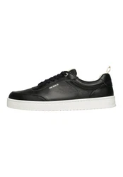 N91 Court M AB Herrensneaker Schwarz/Creme