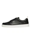 N91 Court M AB Herrensneaker Schwarz/Creme