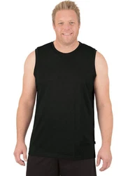 Trigema Trägertop Trägershirt Schwarz/Grau