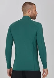 ENDURANCE Langarmshirt Lead (1-tlg) Türkis/Dunkelgrün/Grün