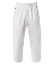 Trigema Jerseyhose TRIGEMA 3/4 Freizeithose Weiß