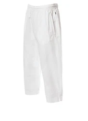 Trigema Jerseyhose TRIGEMA 3/4 Freizeithose Weiß