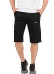 Trigema Jerseyhose Bermuda Style schwarz