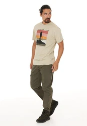 WHISTLER Chinohose Homer Khaki/Dunkelgrün/Braun