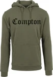 Mister Tee Hoodie Compton Hoody Dunkelgrün/Braun