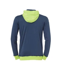 uhlsport Sweatjacke Goal Tec Kapuzenjacke Blau/Hellblau/Dunkelblau/Grün/Gelb