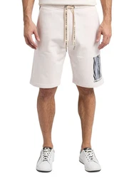 CARLO COLUCCI Shorts De Pasquale Creme/Dunkelblau/Weiß/Hellblau