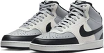 Nike Sportswear COURT VISION MID NEXT NATURE Sneaker Grau/Blau/Hellgrau
