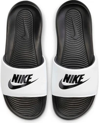 Nike Sportswear Slipper 'Victori One' Weiß/Schwarz/Creme