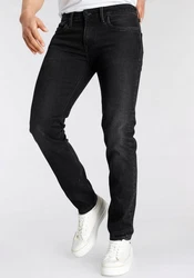 Pepe Jeans Slim-fit Jeans Hatch Schwarz