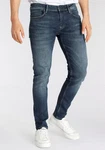 Pepe Jeans Skinny-fit Jeans Finsbury Dunkelblau/Hellblau
