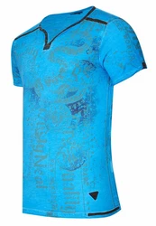 Rusty Neal T-Shirt Blau/Hellblau/Türkis