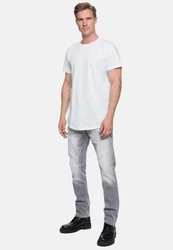 Rusty Neal Straight-Jeans NISHO Grau/Weiß/Hellgrau/Creme