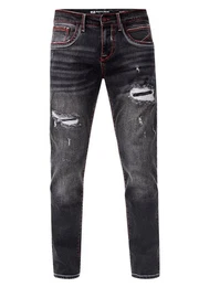Straight-Jeans ODAR Mit farblich abgesetzten Ziernhten