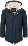 Alessandro Salvarini Winterjacke ASMauro Dunkelblau/Hellblau/Blau