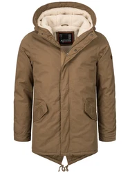 Alessandro Salvarini Winterjacke ASMauro Braun/Khaki/Beige