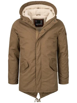 Alessandro Salvarini Winterjacke ASMauro Braun/Khaki/Beige