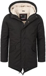 Alessandro Salvarini Winterjacke ASMauro Schwarz/Dunkelgrün/Khaki