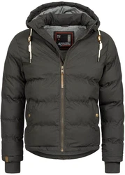 Alessandro Salvarini Winterjacke ASGinio Dunkelgrün/Khaki/Dunkelgrau/Schwarz
