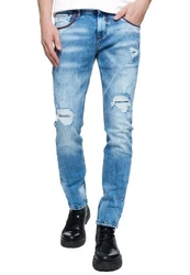 Rusty Neal Straight-Jeans MINO Hellblau/Blau