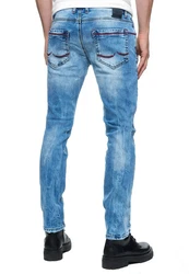 Rusty Neal Straight-Jeans MINO Hellblau/Blau