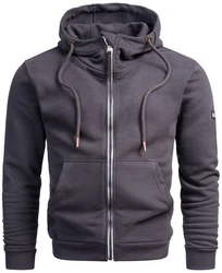 Alessandro Salvarini Sweatjacke ASBergamo Dunkelblau/Dunkelgrau/Grau