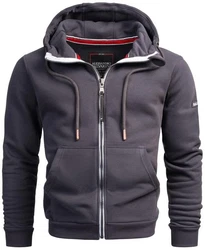 Alessandro Salvarini Sweatjacke ASBergamo Dunkelblau/Dunkelgrau/Grau