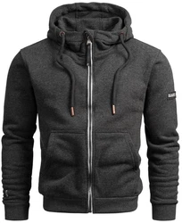 Alessandro Salvarini Sweatjacke ASBergamo Dunkelgrau/Grau