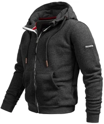 Alessandro Salvarini Sweatjacke ASBergamo Dunkelgrau/Grau