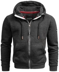 Alessandro Salvarini Sweatjacke ASBergamo Dunkelgrau/Grau